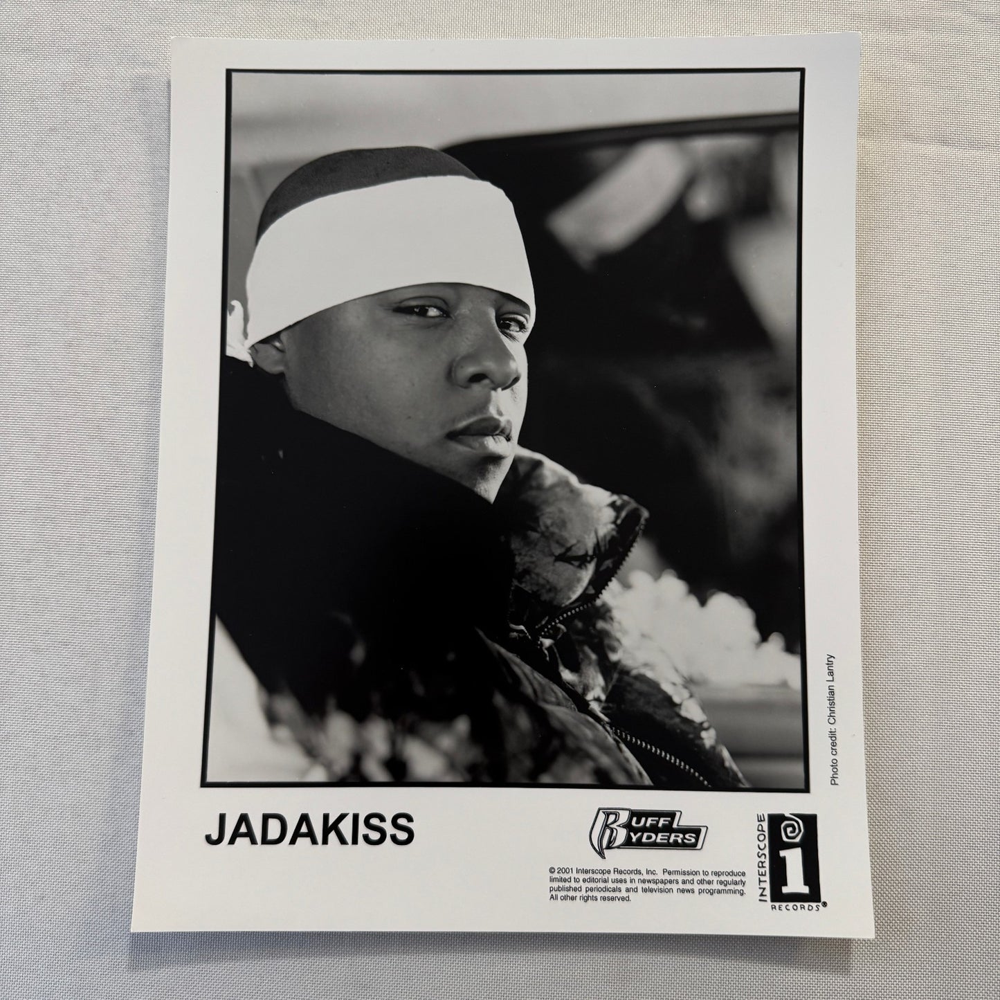 Ruff Ryders Jadakiss Music Publicity Press Photo Photograph Rap Rapper Hip Hop
