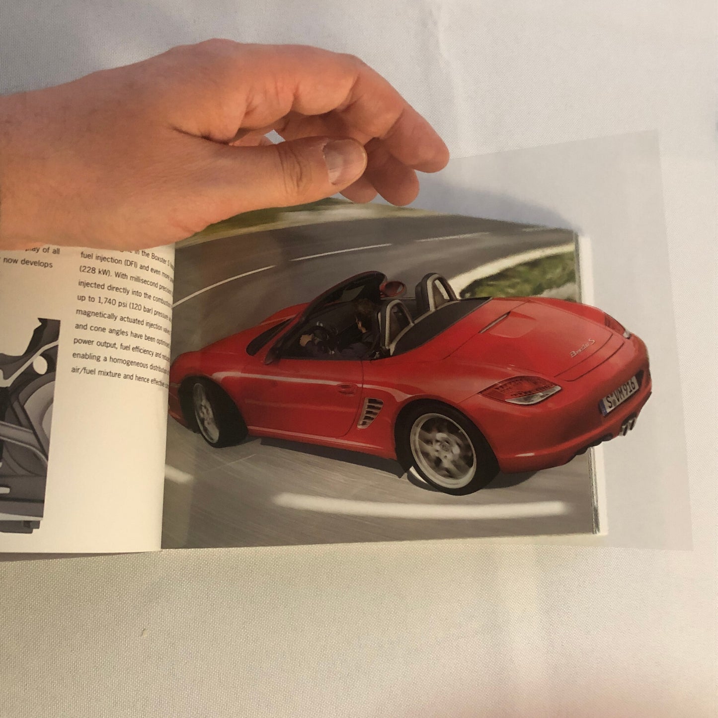 Porsche Boxster Inner Fire Sales Brochure Catalog Advertising 2008 2009