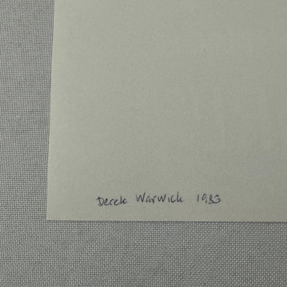 Derek Warwick 1983 Racing Driver Portrait Photo Photograph Print