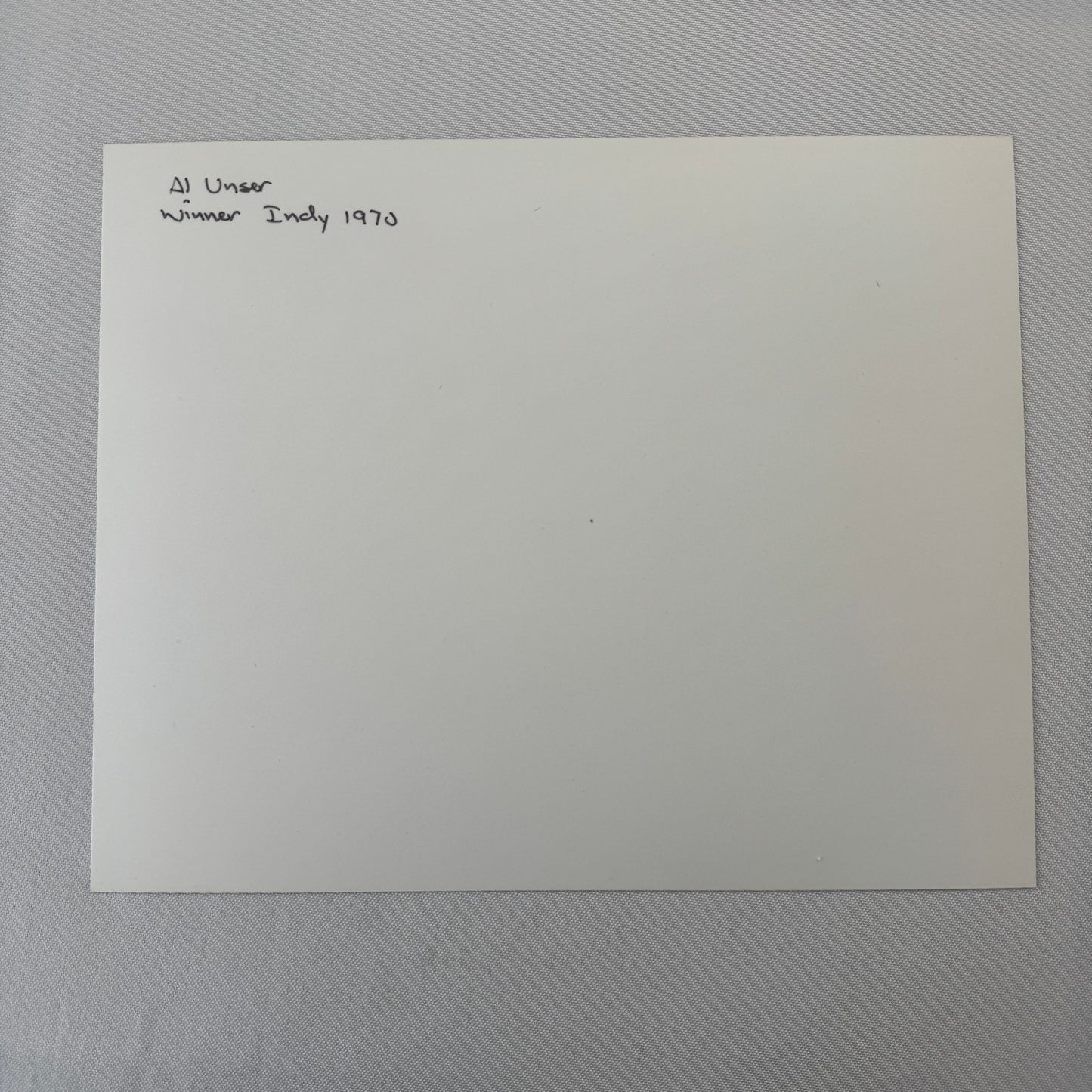 Vintage Indy Racing Photo Al Unser 1970 Car Motorsport Modern Print