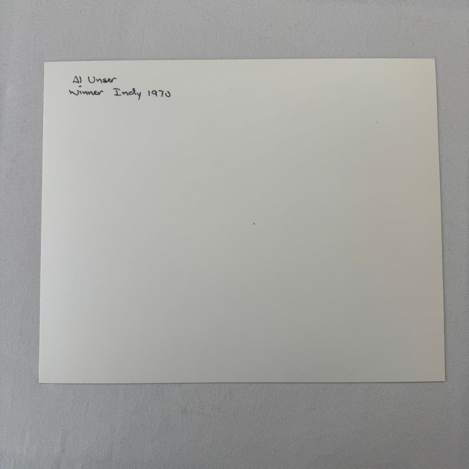 Vintage Indy Racing Photo Al Unser 1970 Car Motorsport Modern Print