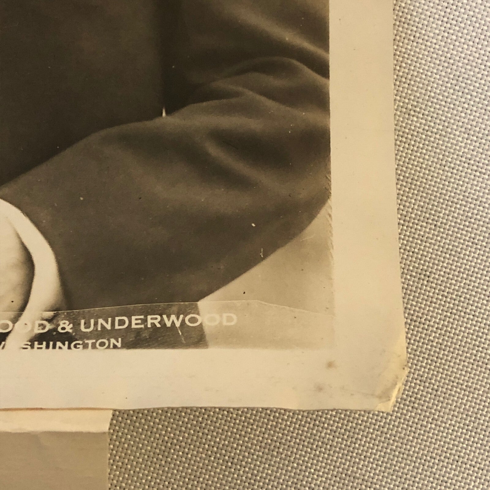 Press Photo Photograph Senator Key Pittman & George H Moses 1931 Underwood Photo