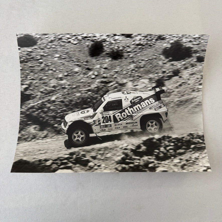 Rothmans Mitsubishi Pajero Rally Rallye Racing Press Kit 1993 Baja Aragon Spain