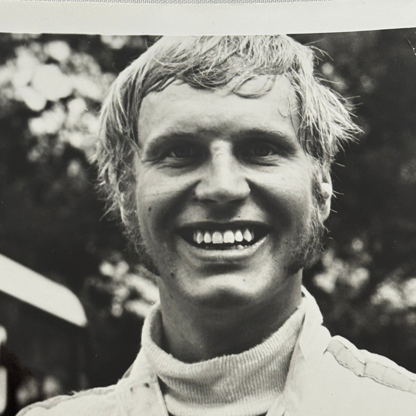 Reine Wisell Racing Driver Photo Photograph Vintage Image Modern Print