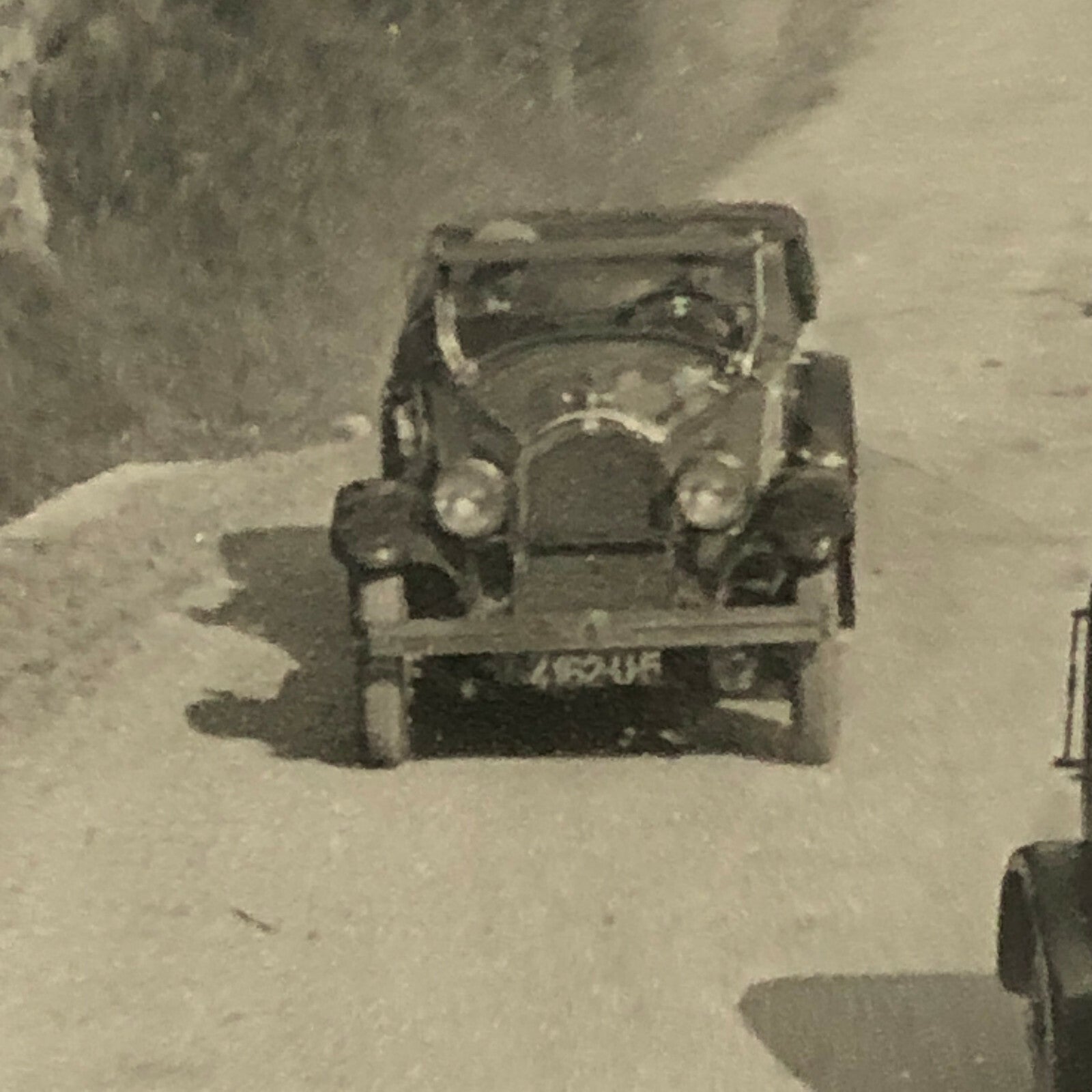 Antique Press Photo Photograph Agence Meurisse Paris Nice Rally Rallye Car ? 