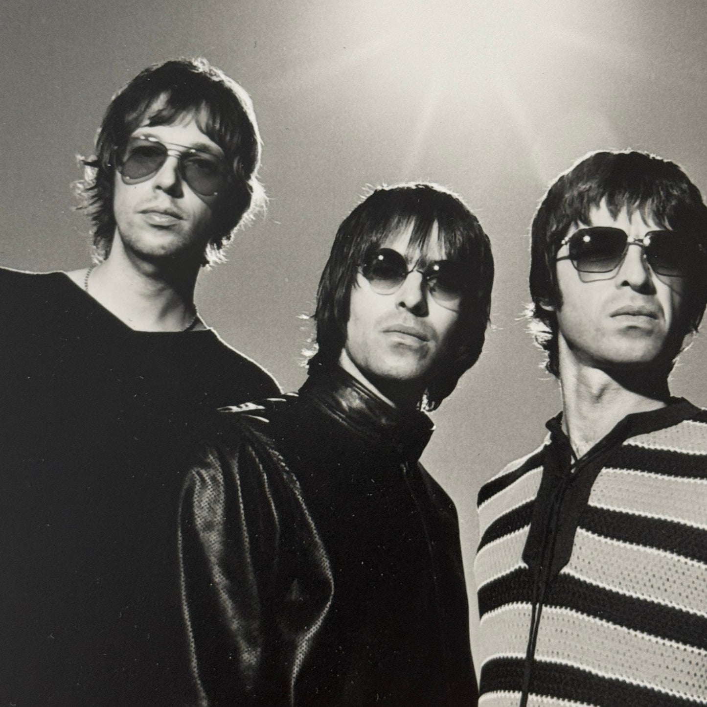 Oasis Publicity Press Photo Photograph Liam Gallagher Noel Gallagher 2000