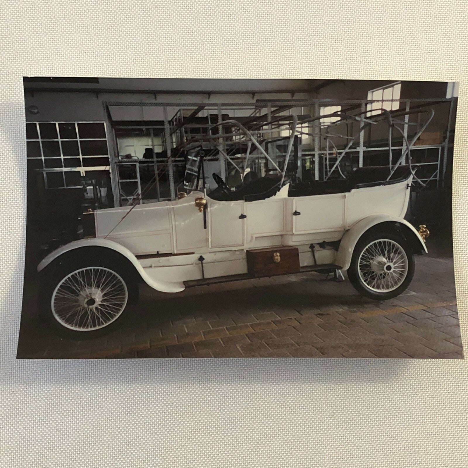 Antique Fiat Car Photo Photograph Print Lot of 6