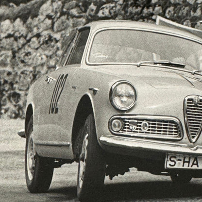 Vintage Alfa Romeo Racing Car Motorsport Photo Photograph Print