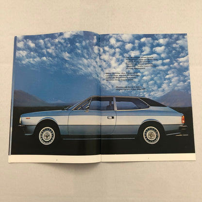 Lanica Beta HPE Car Sales Brochure Catalog Prospekt German Text European Market