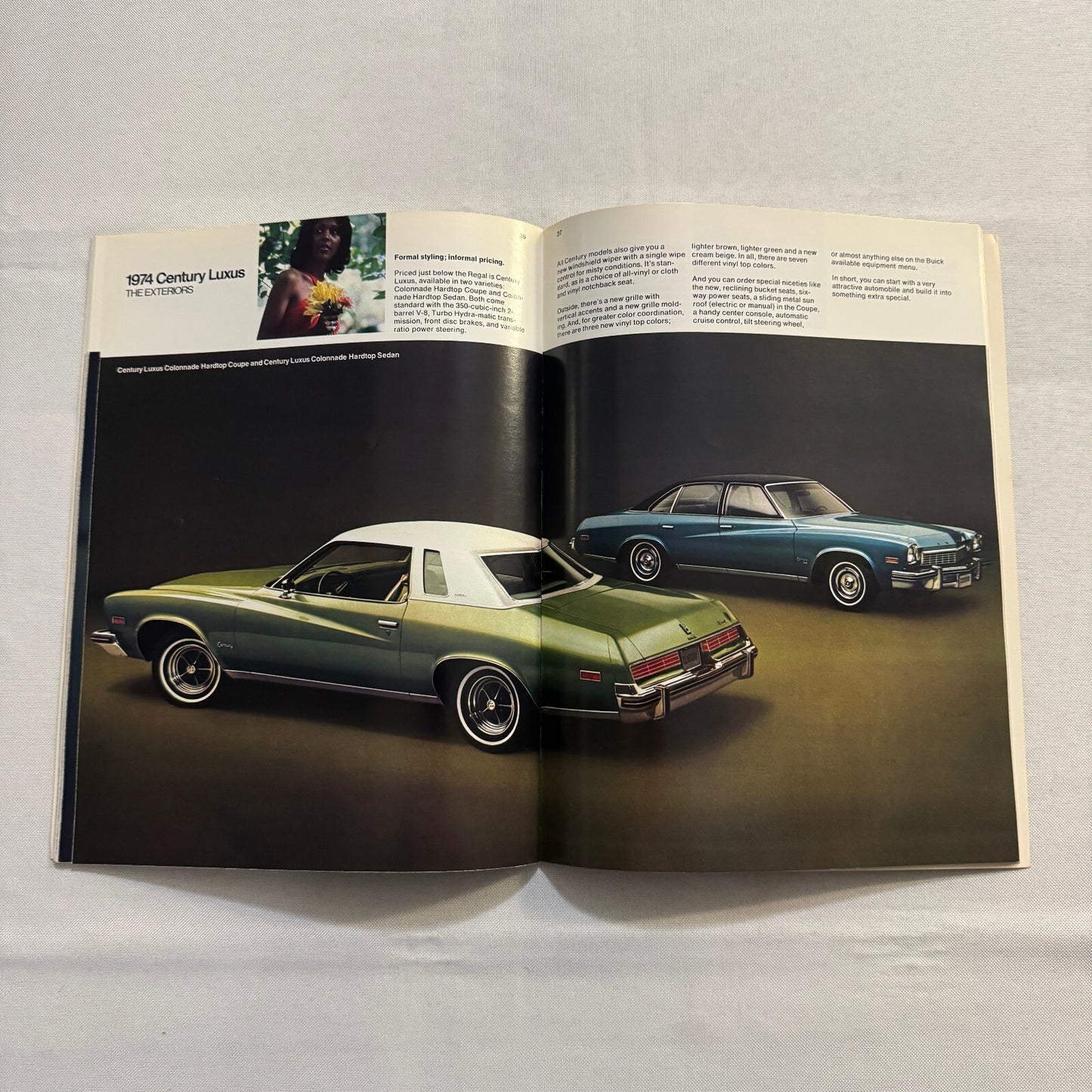 1974 Buick Sales Brochure Catalog Estate Wagon Electra Riviera Apollo Regal +