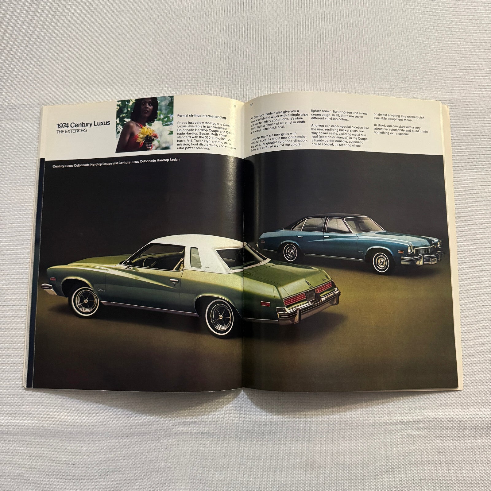1974 Buick Sales Brochure Catalog Estate Wagon Electra Riviera Apollo Regal +