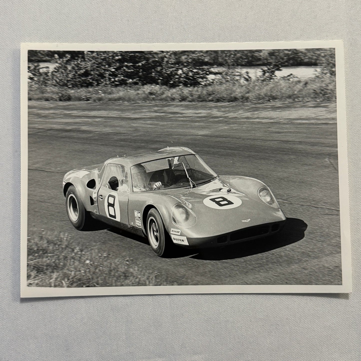 Vintage Racing Photo 1969 Oulton Park TT Chevron John Hine Derek Bennett