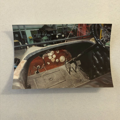 Antique Fiat Car Photo Photograph Print Lot of 6