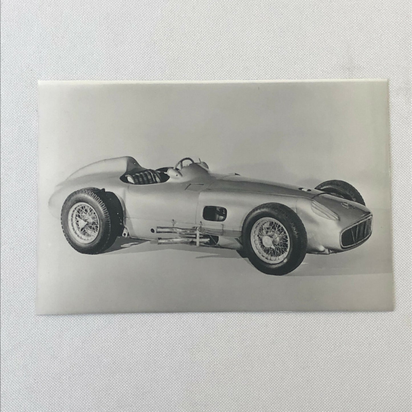 1954 Mercedes Benz W 196 Racing Car Press Photo Juan Manuel Fangio 