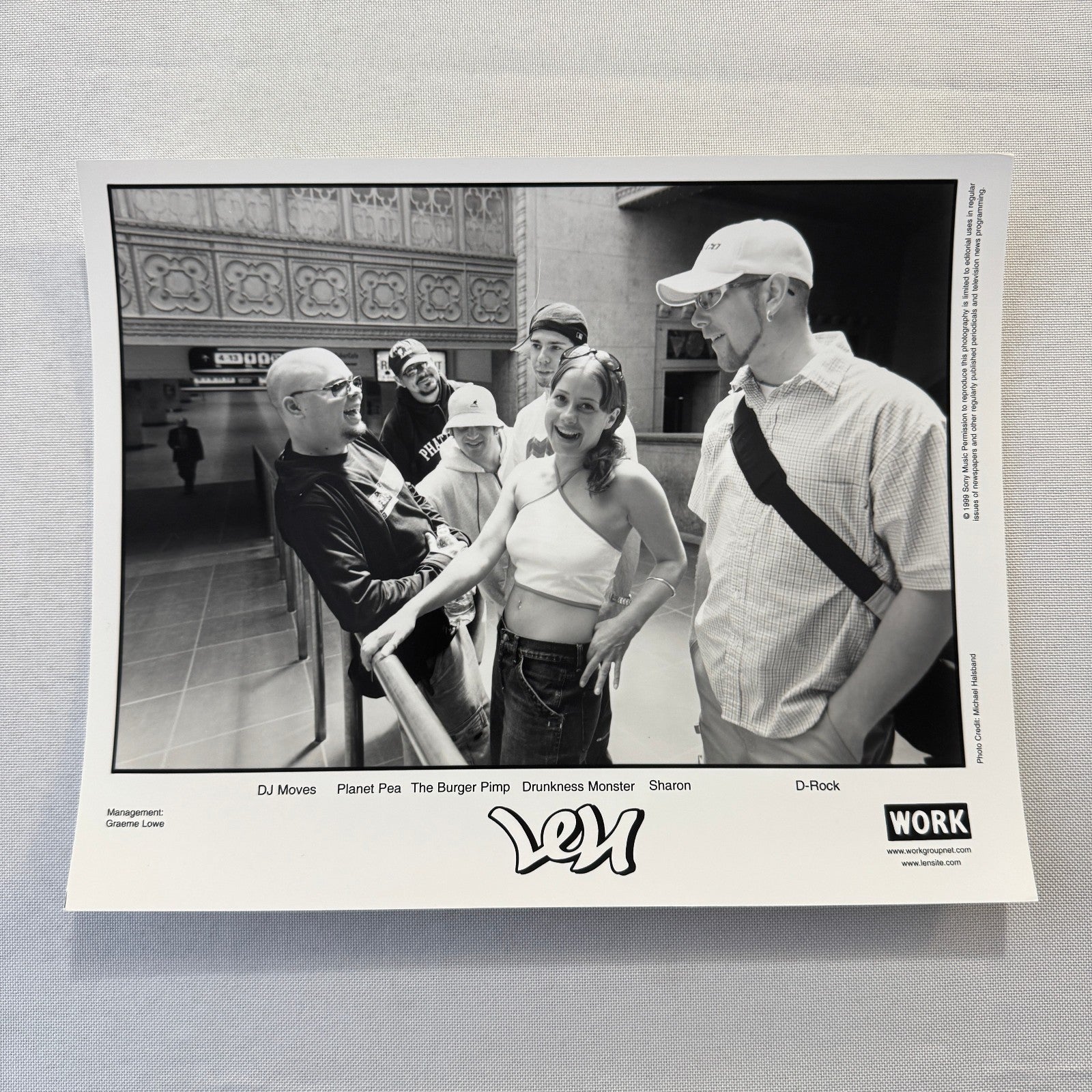 Len Music Publicity Press Photo Photograph Band 1999
