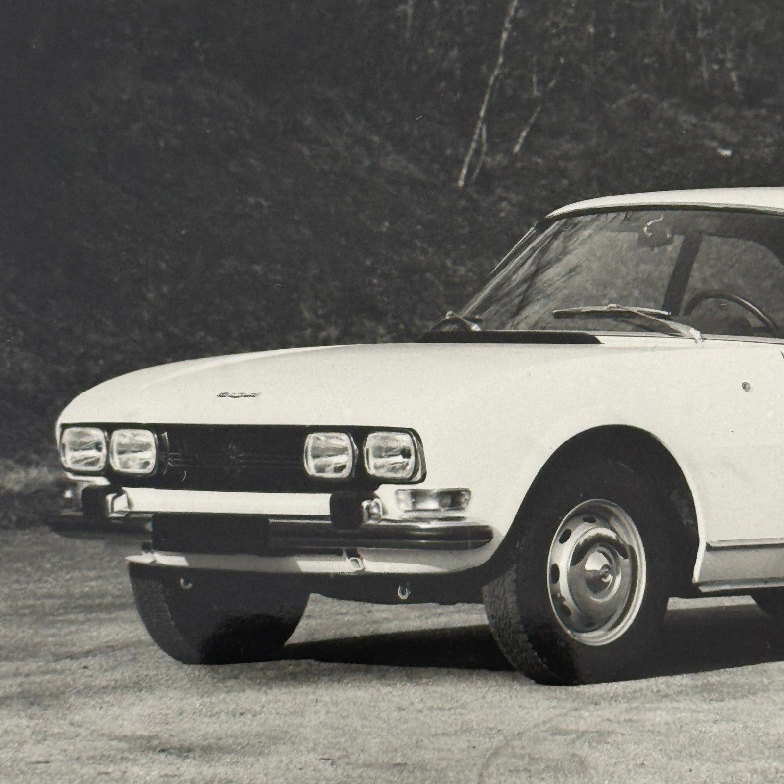 1969 Peugeot 504 Coupe Carrozzeria Pininfarina Factory Press Photograph Photo