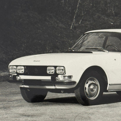 1969 Peugeot 504 Coupe Carrozzeria Pininfarina Factory Press Photograph Photo