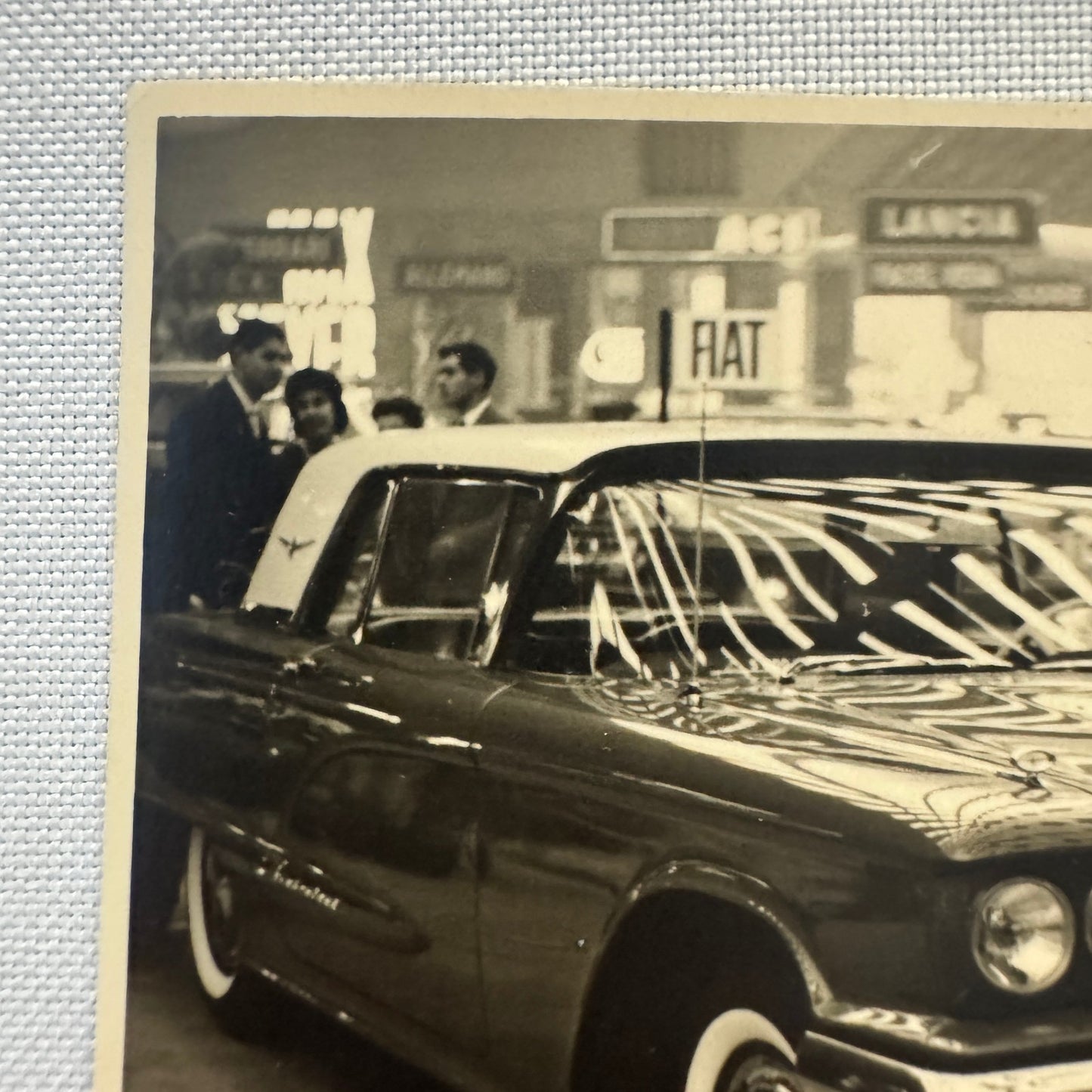 1960 Ford Thunderbird Car Automobile at Auto Show European