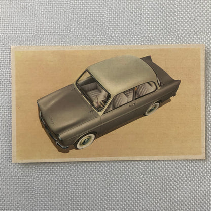 Vintage DAF Car Postcard Post Card Automobile Advertising