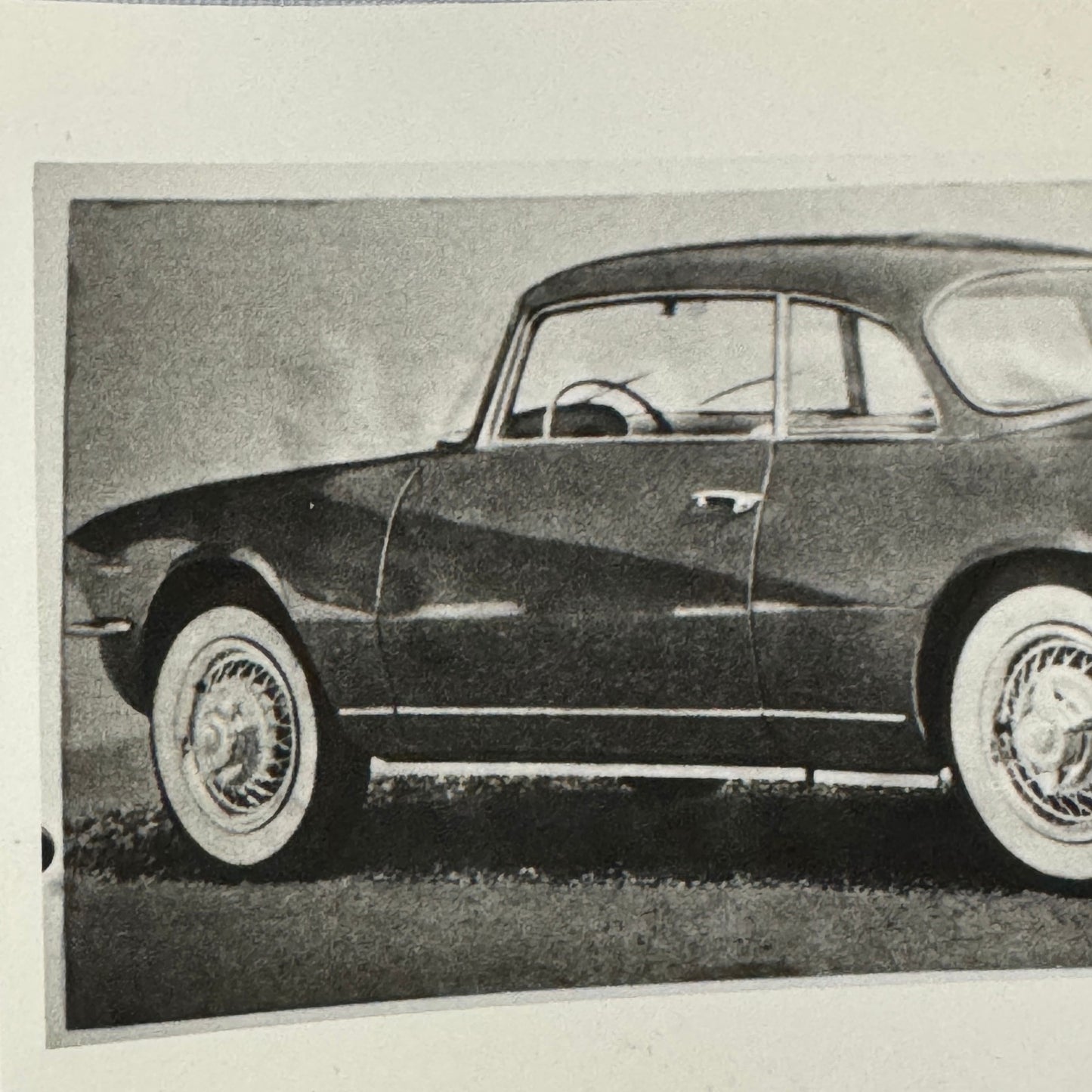 Vintage Coachbuilder Car Automobile Convertible Photo Photograph Unidentified