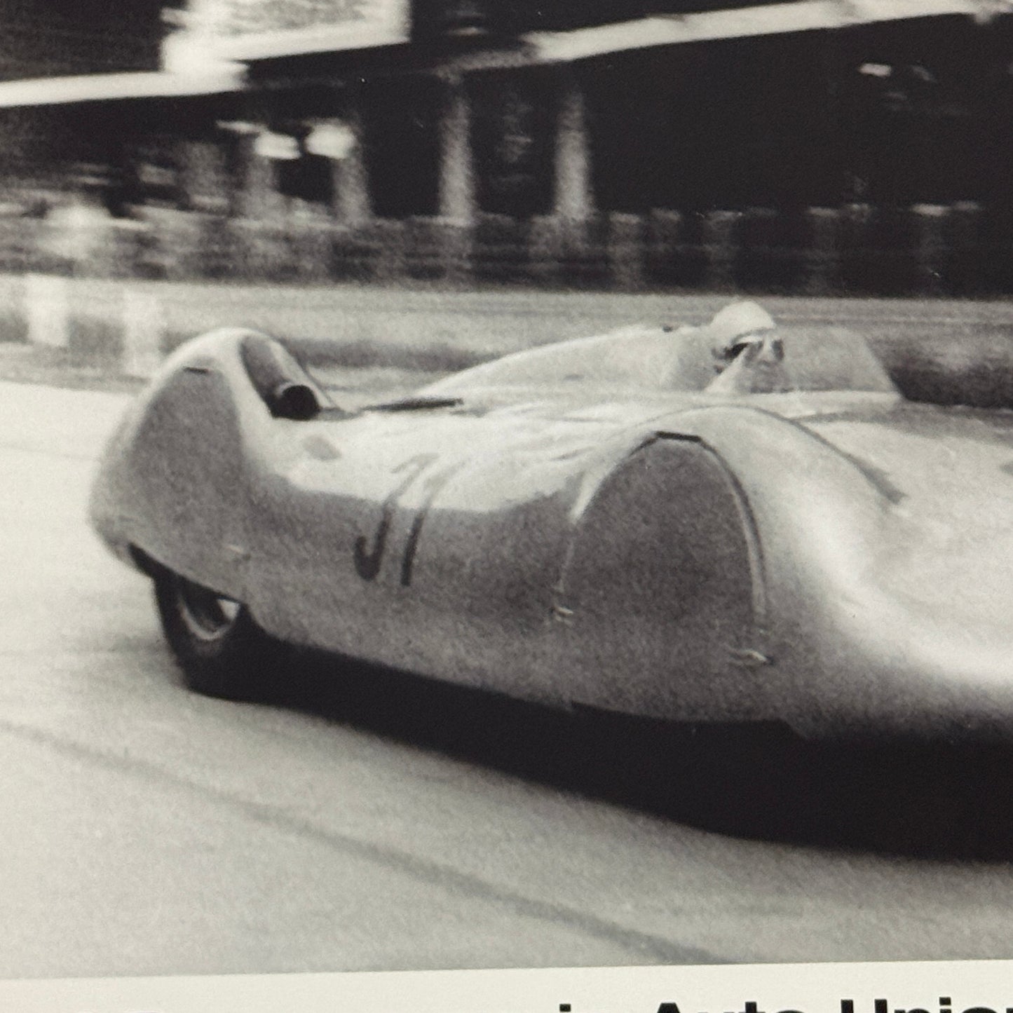 Bernd Rosemeyer Auto Union Streamliner Car 1937 Photo Photograph Audi Print