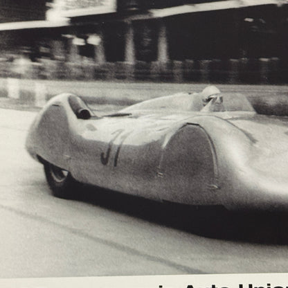 Bernd Rosemeyer Auto Union Streamliner Car 1937 Photo Photograph Audi Print