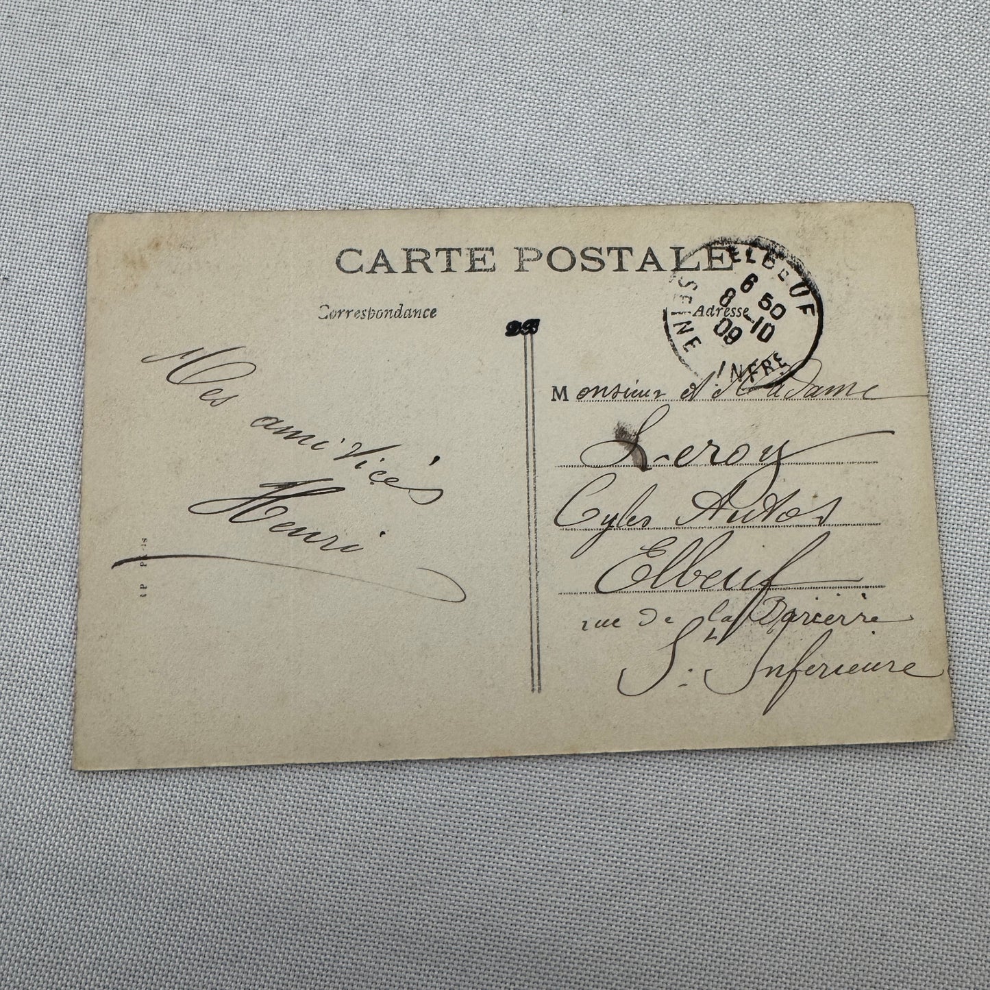 Vintage Zeppelin Airship Dirigible Postcard Post Card French Dirigeable Liberte