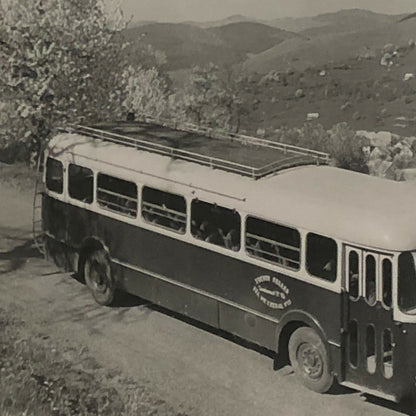 Vintage Renault Bus Press Photo Photograph Print