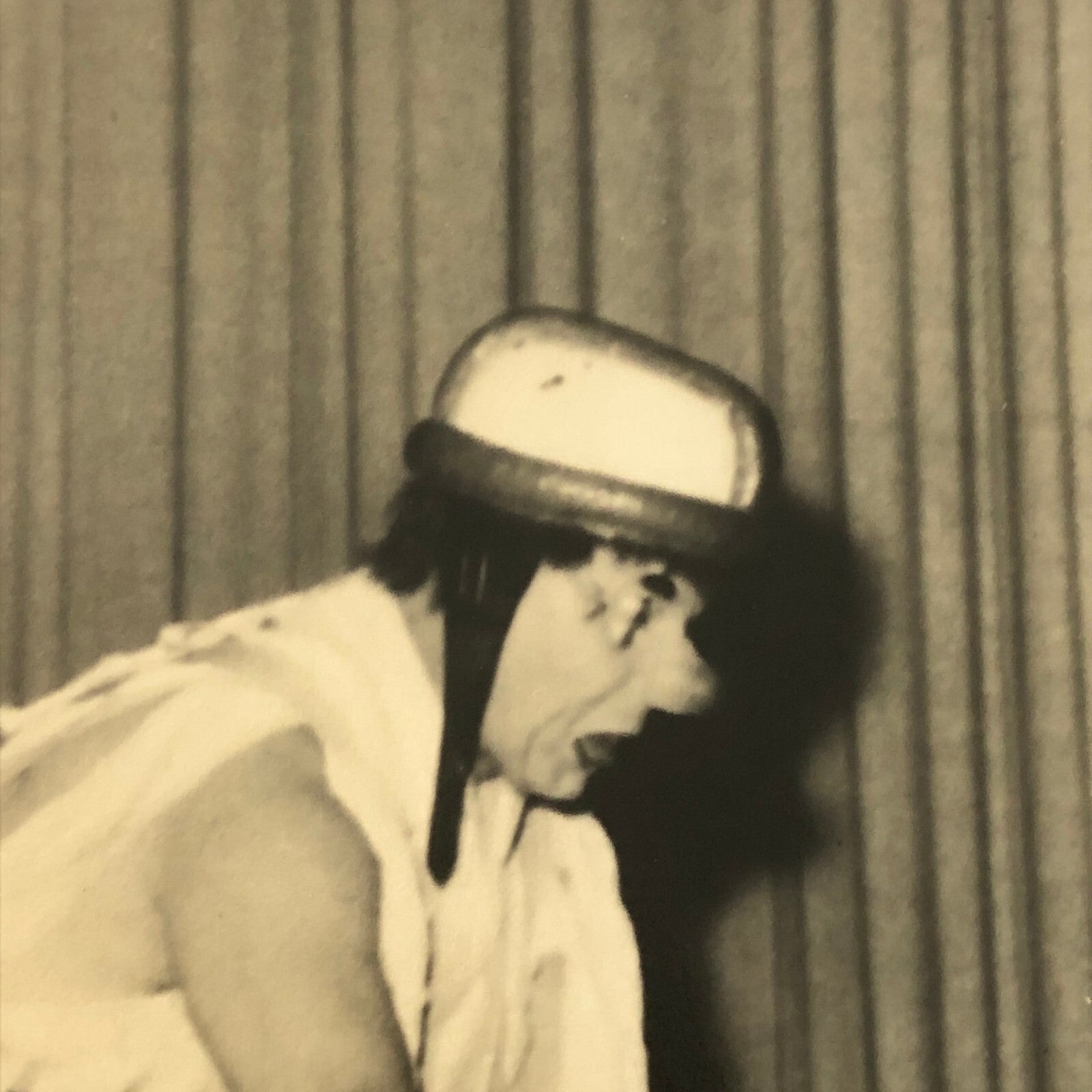 Circus Clown Performer on Mini Bicycle Bike Photograph Photo Berlin Germany