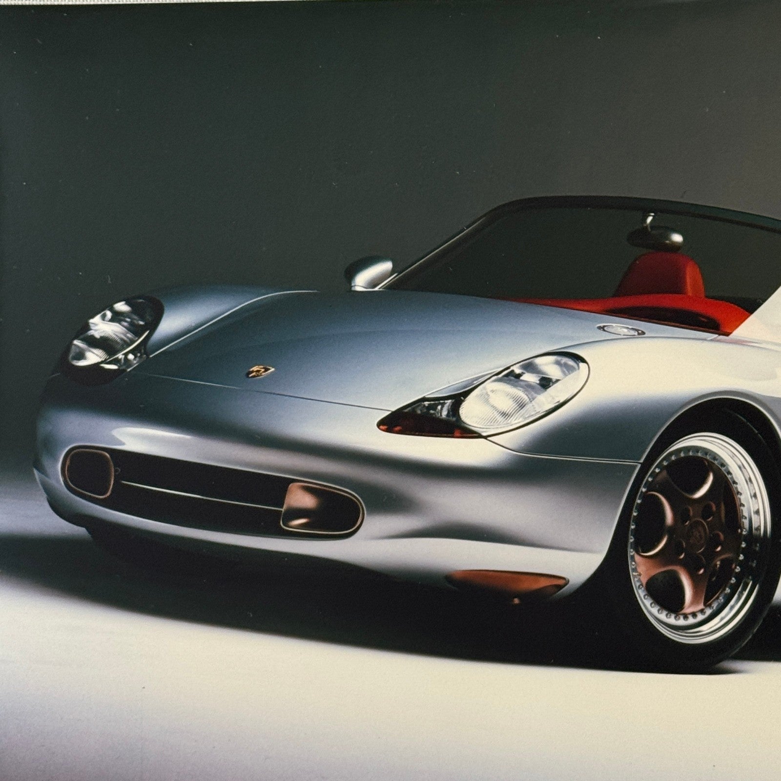 Porsche Boxster Concept Car Factory Press Photo Photograph