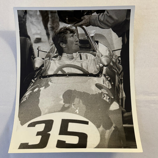 Vintage Racing Photo 1968 Jochen Rindt Racing Driver Motorsport