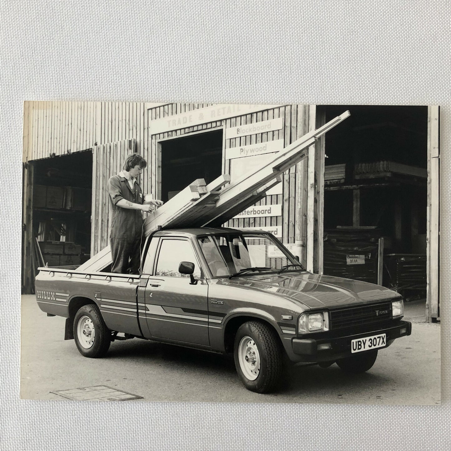 Vintage 1982 Toyota Hilux 4x2 Pickup Truck Press Photo Photograph Lot of 3