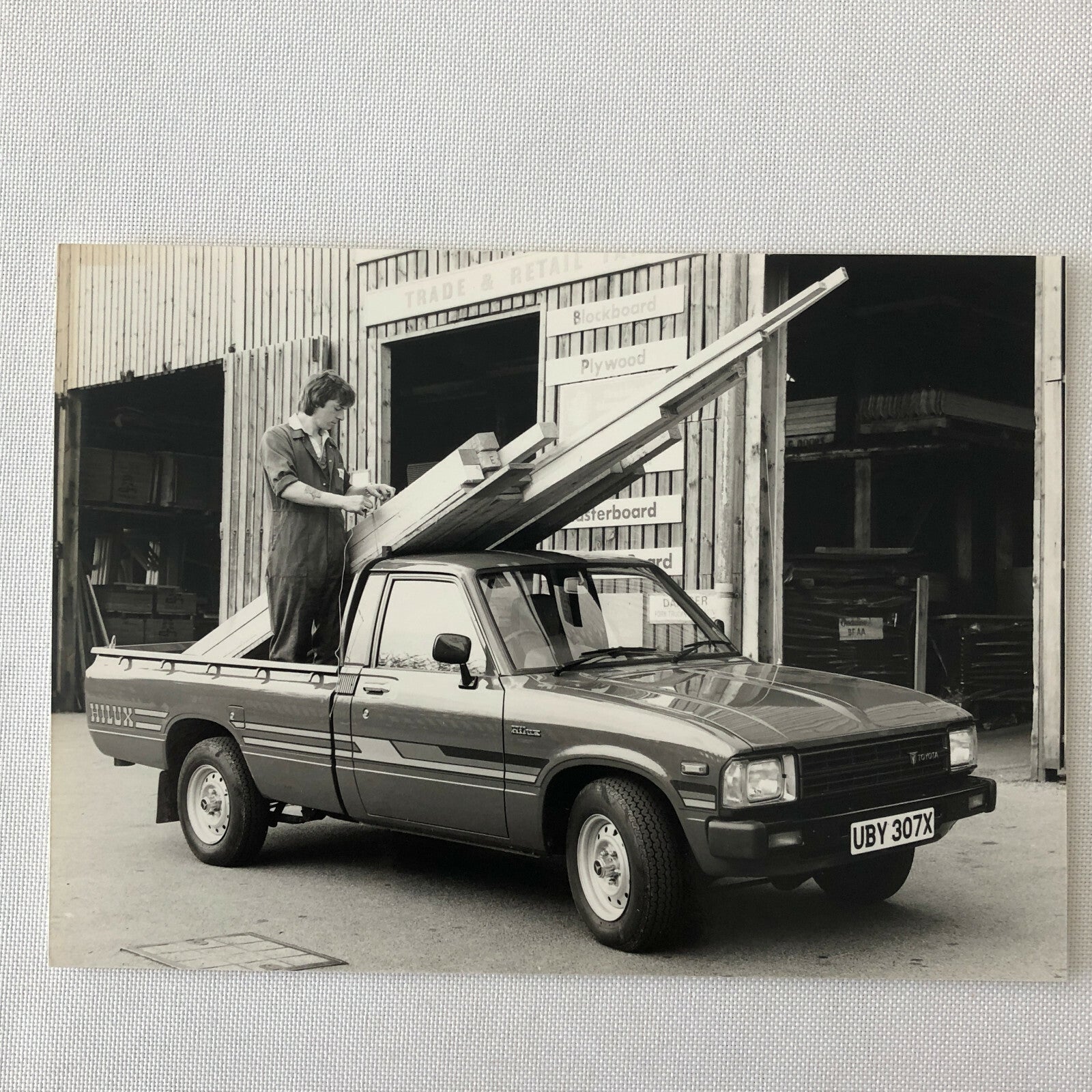 Vintage 1982 Toyota Hilux 4x2 Pickup Truck Press Photo Photograph Lot of 3