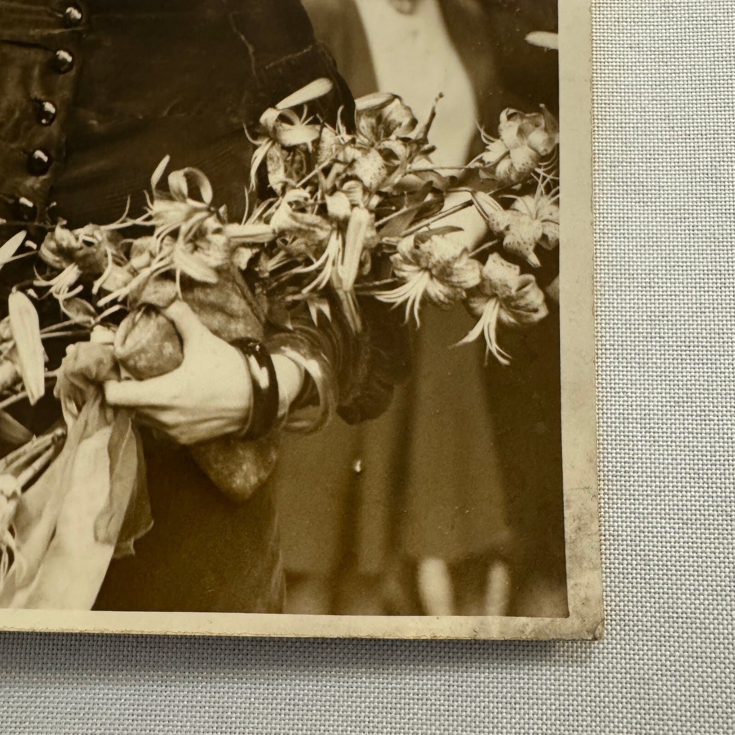 1933 Wedding Press Photo Photograph London News Son of Russian Baron Nicolai LNA