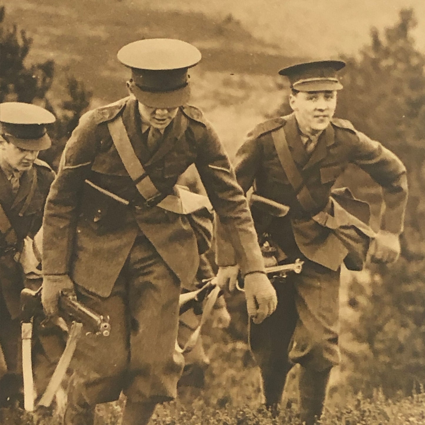 Military Photo Photograph Vintage Harrow School Officer Training UK Vintage