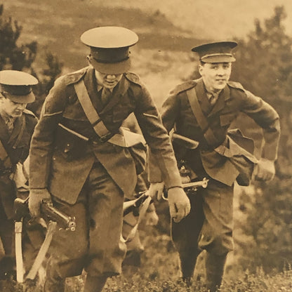 Military Photo Photograph Vintage Harrow School Officer Training UK Vintage