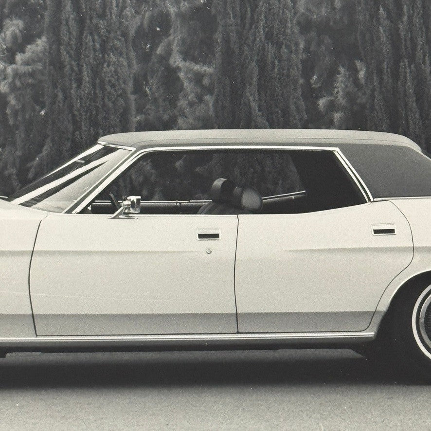 1972 Ford Galaxie 500 Hardtop Car Factory Press Photo Photograph Print