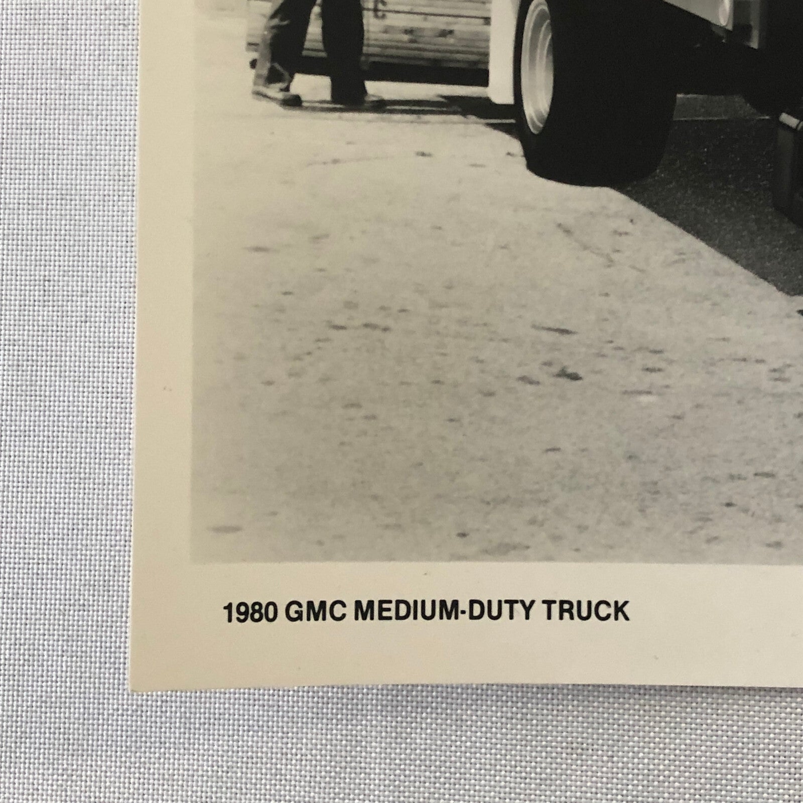 1980 GMC Medium Duty Truck Press Photo Photograph Print