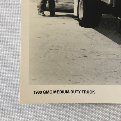 1980 GMC Medium Duty Truck Press Photo Photograph Print