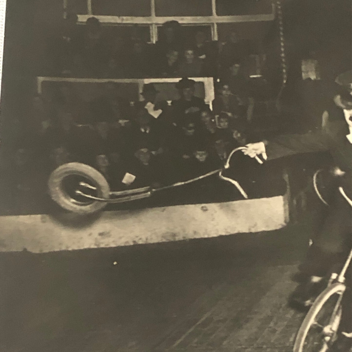 Circus Performer Clown Unicycle Photo Photograph Vintage Circus A Fischer 1959