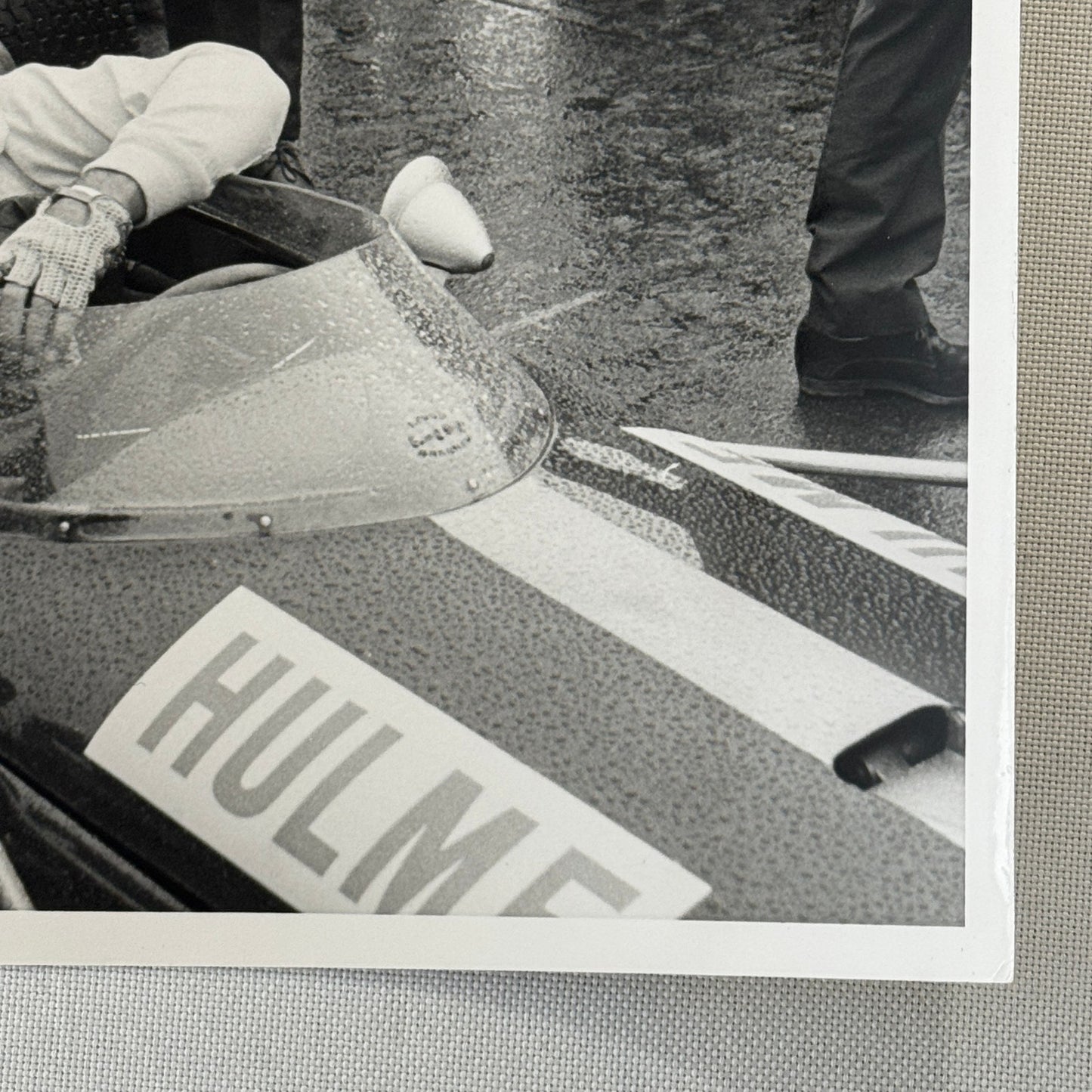 Vintage Racing Photo Denny Hulme Brabham Car Brands Hatch 1966 British GP
