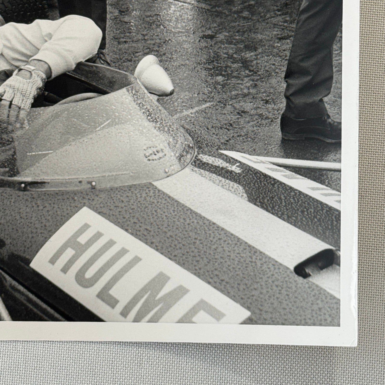 Vintage Racing Photo Denny Hulme Brabham Car Brands Hatch 1966 British GP
