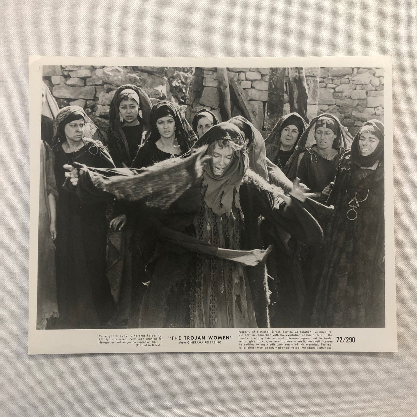 Katharine Hepburn Actress Photo Photograph Print Movie Still The Trojan Woman