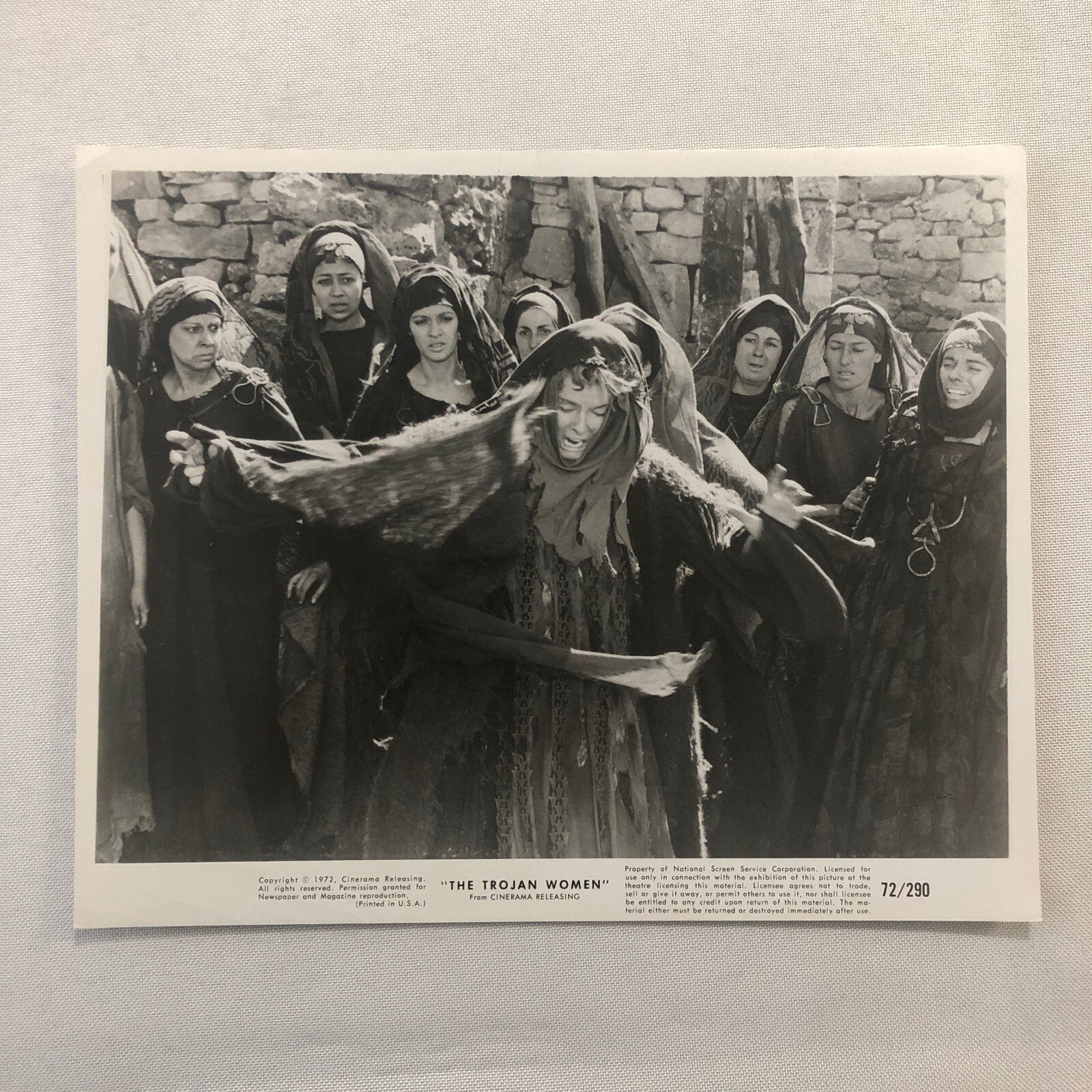 Katharine Hepburn Actress Photo Photograph Print Movie Still The Trojan Woman