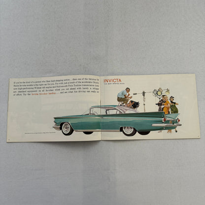 1959 Buick Car Sales Brochure Catalog LeSabre Invicta Electra 225