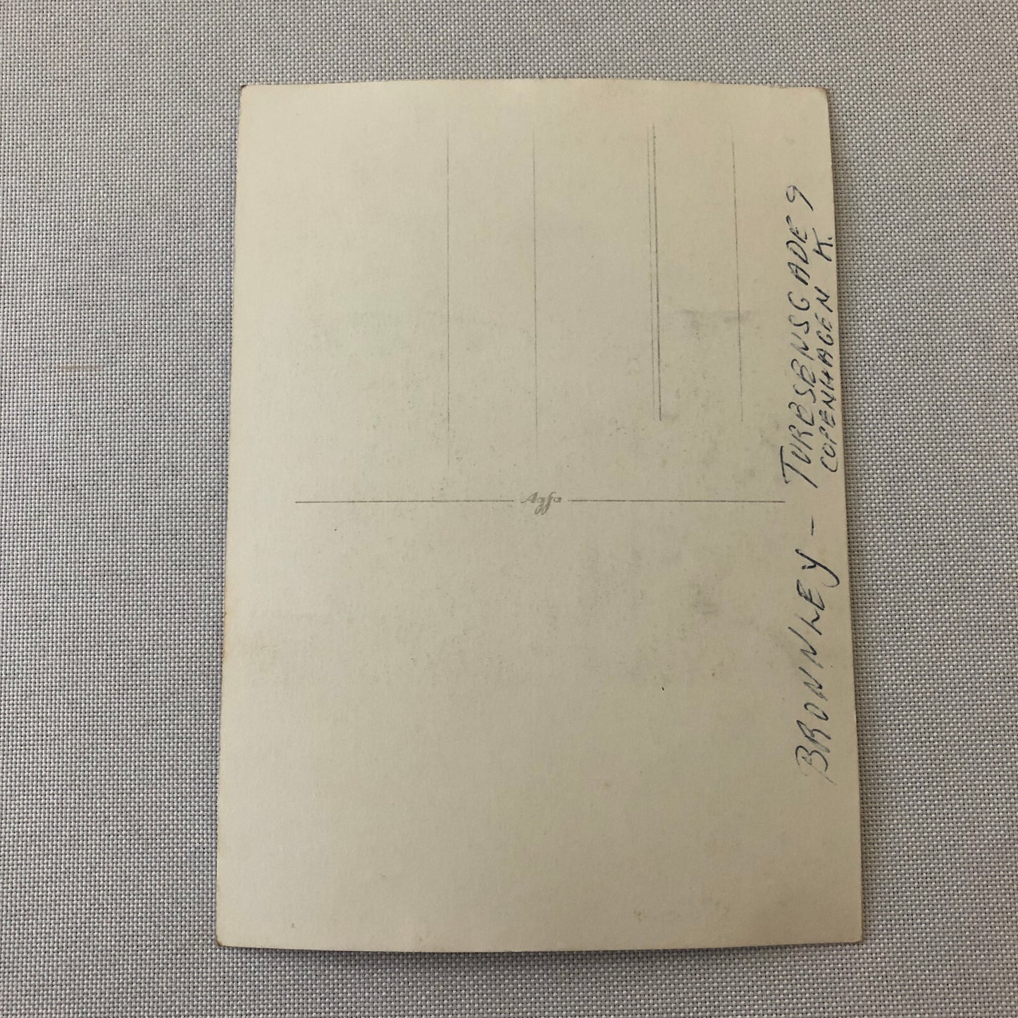 Circus Performer Girl Wheelie on Bicycle Photo Photograph Vintage