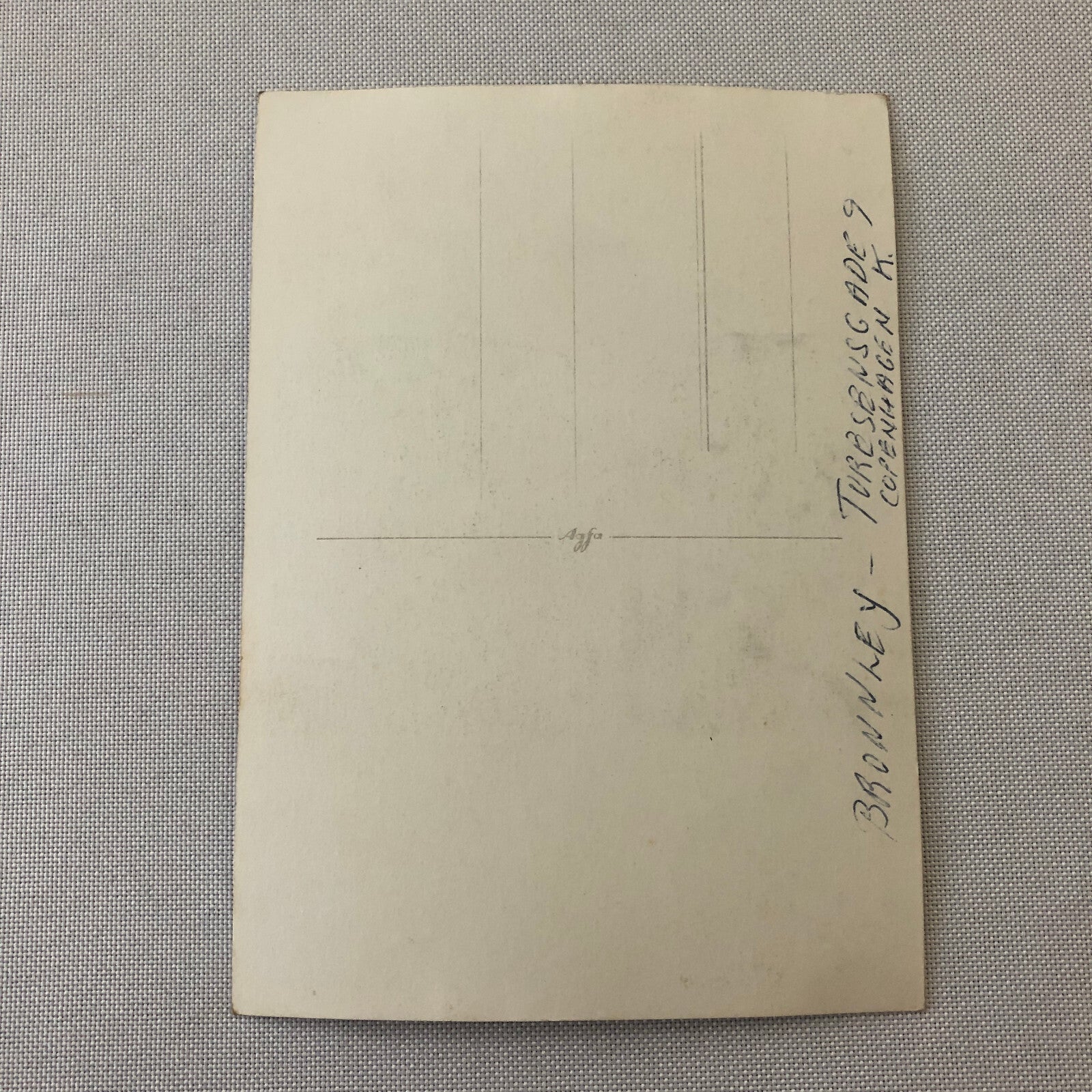 Circus Performer Girl Wheelie on Bicycle Photo Photograph Vintage