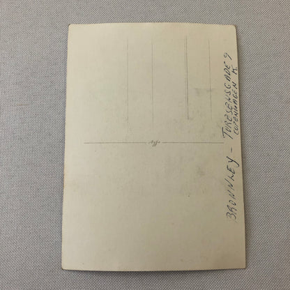 Circus Performer Girl Wheelie on Bicycle Photo Photograph Vintage