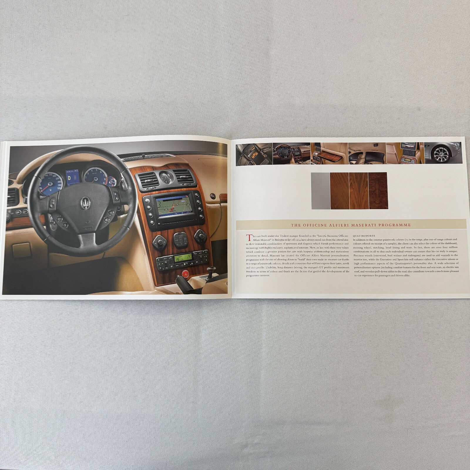 2014 Maserati Press Kit Brochure CD Quattroporte Coupe GT Spyder MC12 +