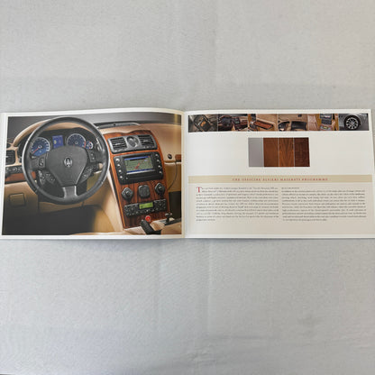 2014 Maserati Press Kit Brochure CD Quattroporte Coupe GT Spyder MC12 +